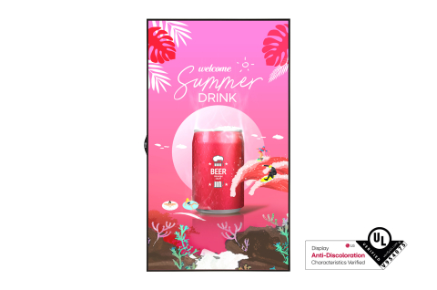 Displayuri profesionale pentru digital signage - Display profesional Window Facing LG 55XS4P-B, 55 inch, Full HD 1920 x 1080, 4000 cd/m², 24/7, webOS 6.0, peisaj/portret, contrast 1000:1