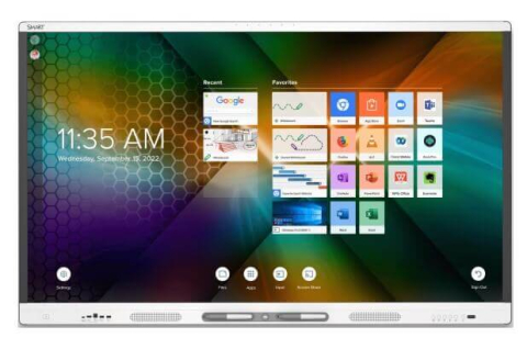 Displayuri interactive profesionale pentru educație și săli de ședințe - Display SMART Board® MX286-V4 Educational 86", 4K UHD 3840 x 2160, 400 cd/m², Android 11
