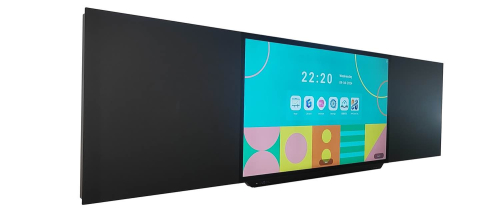 Displayuri interactive profesionale pentru educație și săli de ședințe - Display SMART E-BLACKBOARD 86" EvoBoard TE86-01, 4K UHD 3840 x 2160, 400 cd/m², Android 13, contrast 1200:1
