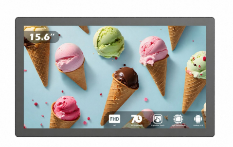 Displayuri touchscreen profesionale - Display Touch EvoBoard 15 Lango 6760 4 GB RAM + 64 GB mode TP-156BD-6760, 15.6 inch, Full HD 1920 x 1080, 260 cd/m², 24/7, Android 14, peisaj/portret, contrast 1200:1