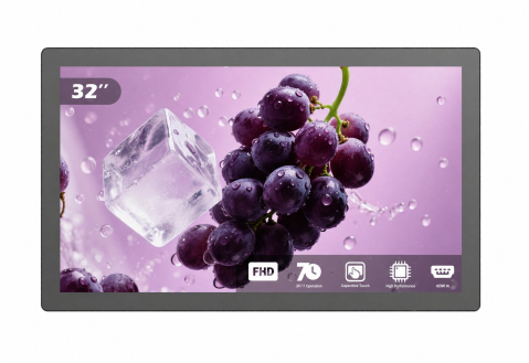 Displayuri touchscreen profesionale - Display Touch EvoBoard 32" HDMI IN fără OS model TP-320B, Full HD 1920 x 1080, 260 cd/m², 24/7, contrast 1200:1, indoor