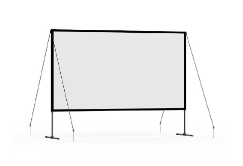 Ecrane de proiecție electrice, fixe, manuale și portabile - Ecran de proiecție portabil pliabil pentru exterior Wanbo ALR - TG26, 100", 221 x 125 cm, format 16:9, Pânză ALR (ambient light rejecting)