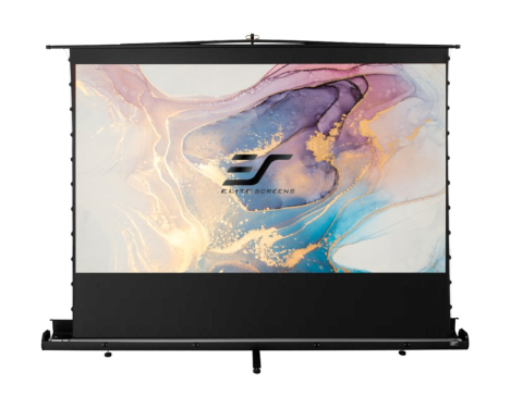 Videoproiecție: videoproiectoare, ecrane și accesorii - Ecran de proiectie portabil tensionat Pull Up EliteScreens ezCinema FT113UH-CLR5-B30 ALR, 250 x 141 cm, format 16:9, Pânză ALR/CLR 5 (ambient light rejecting)