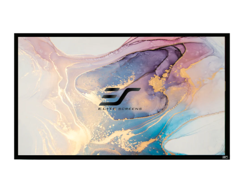 Videoproiecție: videoproiectoare, ecrane și accesorii - Ecran de proiectie rama fixa Elitescreens EZ FRAME R180WH1, 399 x 224 cm, format 16:9, Pânză CineWhite, 1.1 gain, perete