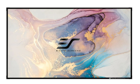 Videoproiecție: videoproiectoare, ecrane și accesorii - Ecran proiectie cu rama fixa de perete EliteScreens AEON EDGE FREE AR150H-A8K, 332 x 187 cm, format 16:9, Pânză CineWhite