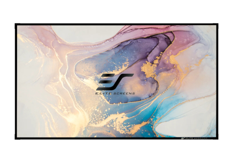 Videoproiecție: videoproiectoare, ecrane și accesorii - Ecran proiectie cu rama fixa Edge Free EliteScreens Aeon AR128H4-CLR5 ALR/CLR5, 284 x 160 cm, format 16:9, Pânză ALR/CLR 5 (ambient light rejecting), 0.8 gain