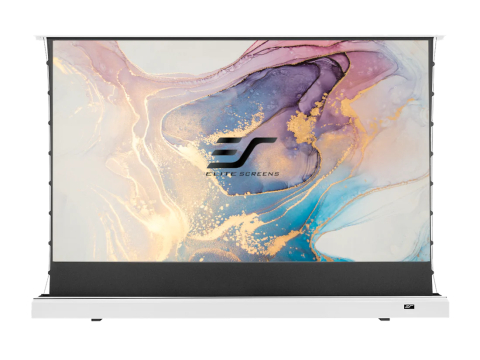 Videoproiecție: videoproiectoare, ecrane și accesorii - Ecran proiectie podea Pull Up Electric tensionat EliteScreens Kestrel FTE135XH2-C4D, 299 x 168 cm, format 16:9, Pânză ALR (ambient light rejecting), de podea (portabil)