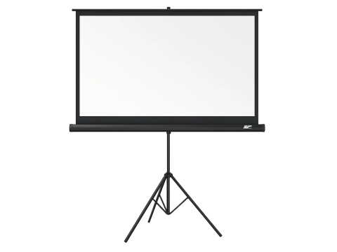 Videoproiecție: videoproiectoare, ecrane și accesorii - Ecran proiectie portabil cu trepied EliteScreens Tripod T136WS1, 244 x 244 cm, format 1:1, Pânză MaxWhite, 1.1 gain