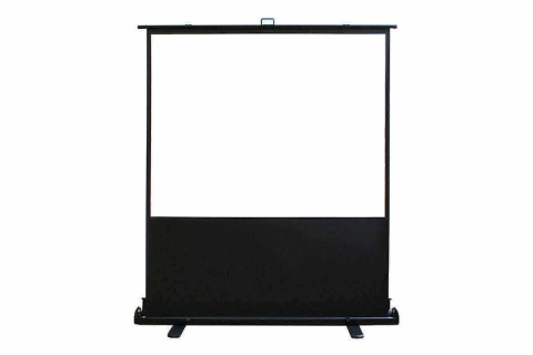Videoproiecție: videoproiectoare, ecrane și accesorii - Ecran proiectie portabil Pull Up EliteScreens ezCinema F100NWV, 203 x 152 cm, format 4:3, Pânză MaxWhite, 1.1 gain, de podea (portabil)