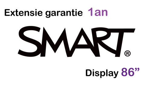 Accesorii - Extensie garanție SMART, 1 an, compatibil 86"