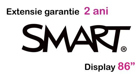 Accesorii - Extensie garanție SMART, 2 ani, compatibil 86"