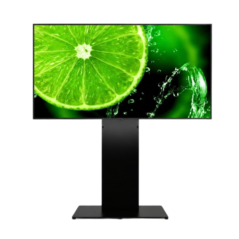 Kiosk și totem digital pentru interior și exterior - Kiosk / Totem Digital Signage 86" NEC MultiSync E868 Media Player stand Multibrackets MB-0529, oțel, peisaj/portret