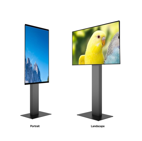 Kiosk și totem digital pentru interior și exterior - Kiosk / Totem Indoor Touch 32" - Display touch 32" JG-03-IR32 Multibrackets MB-7357 7357-IR32, oțel, peisaj/portret