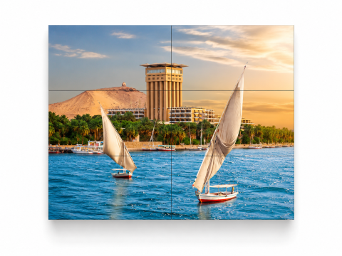 Module LED pentru ecrane video de interior - LED Tiles interior LG LSBC026 Ultra Light Series 2m x 1.5m 768px x 576px, pixel pitch P2.6 mm, 1000 cd/m²