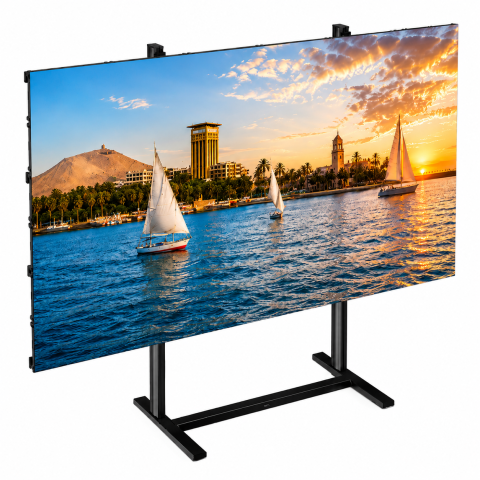 Module LED pentru ecrane video de interior - LG LED Tiles interior LSBC026 3 m x 2 m cu stand fix Vogel's si controller, pixel pitch P2.6 mm, 1000 cd/m²