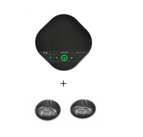 Speakerphone-uri și microfoane pentru videoconferință - Pachet cu Eacome SV16B Speakerphone Bluetooth microfon + speaker si Extensie microfoane Eacome
