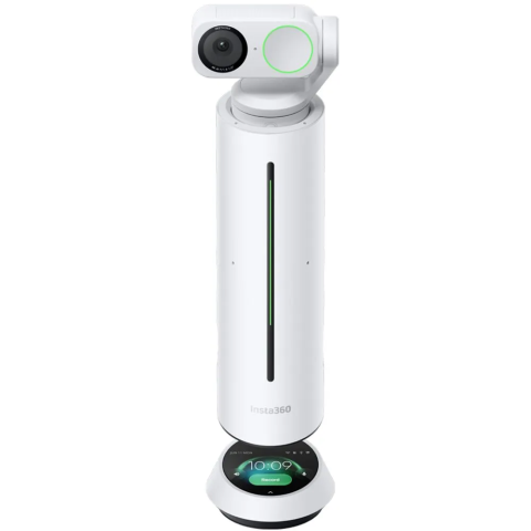 Sisteme videoconferință - Pachet videoconferință Insta360 Wave + Link 2 alb AI pentru săli mici și birou hibrid, 4K UHD 3840 x 2160