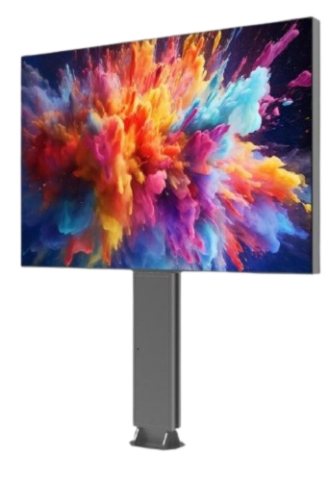 Displayuri profesionale pentru digital signage - Panou publicitar LED exterior 2 fețe - ecran LED + poster pixel pitch 5.0 mm vizibil 5x3 CNLC Technology, 5000 cd/m², Android