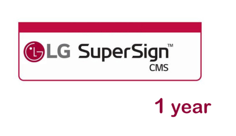 Accesorii - Software pentru signage LG SuperSign CMS 1 an SSO-1SLS, webOS