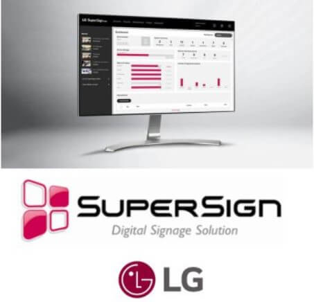 Accesorii - Software pentru signage LG SuperSign CMS, webOS