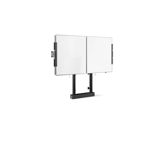 Accesorii pentru display-uri interactive și table digitale - Solutie Classroom Whiteboarduri laterale pentru displayuri de 65" si Stand motorizat podea Vogel's RISE2005