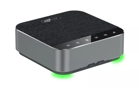 Speakerphone-uri și microfoane pentru videoconferință - Speakerphone omnidirectional POD8 8 microfoane conectare în cascadă 10 ore WeDoInnov, captare voce 5 m
