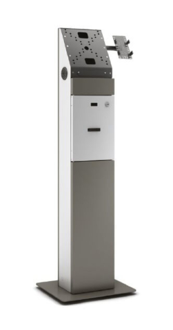 Kiosk self-service cu imprimantă termică și cititor de coduri - Stand Self service BS BSA 21-32" fără hardware