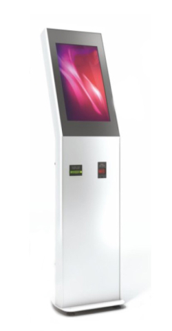 Kiosk self-service cu imprimantă termică și cititor de coduri - Stand Self service ZS ZSH(V)32N-WWB, 32 inch