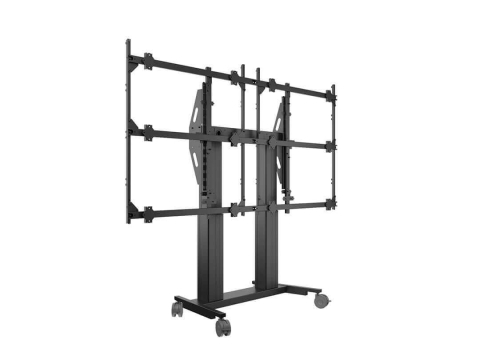 Standuri și suporturi pentru videowall și displayuri mari - Stand Video Wall mobil si motorizat Multibrackets MB-7296 pentru LG LED All-In-One LAEC015-GN2 136", oțel, aluminiu, plastic, negru