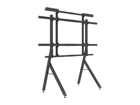 Standuri și suporturi pentru videowall și displayuri mari - Stand Video Wall Multibrackets MB-7180 pentru Samsung IAB 110", VESA 100 x 100 mm, otel, aluminiu, plastic, negru