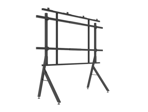 Standuri și suporturi pentru videowall și displayuri mari - Stand Video Wall Multibrackets MB-7203 pentru Samsung IAC 130", VESA 100 x 100 mm, otel, aluminiu, plastic, negru