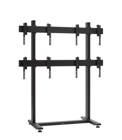 Standuri și suporturi pentru videowall și displayuri mari - Stand Videowall 2x2 Vogel's FVW2255 cu baza fixa, negru