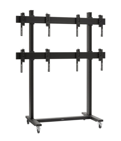 Standuri și suporturi pentru videowall și displayuri mari - Stand Videowall 2x2 Vogel's TVW2255 cu baza mobilă