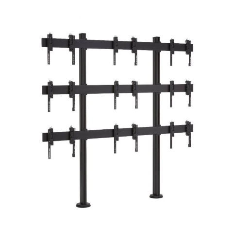 Standuri și suporturi pentru videowall și displayuri mari - Stand Videowall 3x3 Vogel's FMVW3355 de podea pentru ecrane de 55", max. 45 kg