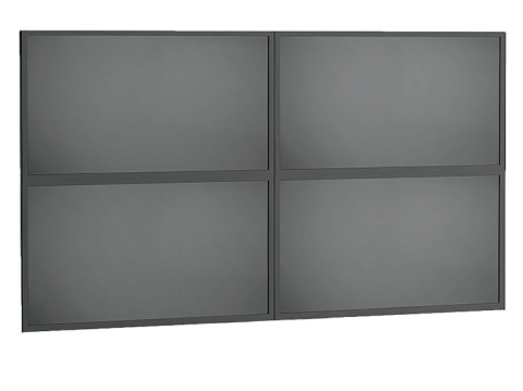 Displayuri videowall și soluții de perete video - Suport VideoWALL Vogel's 2x2 cu fixare pe perete