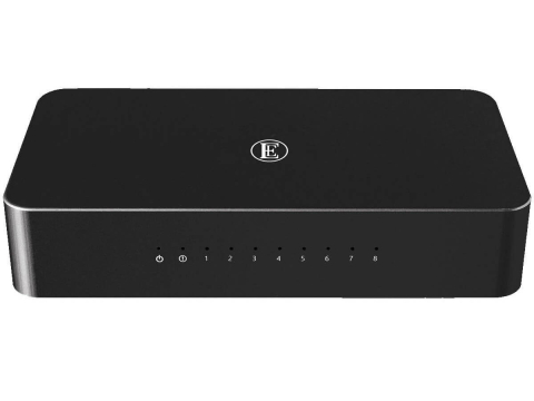 Distribuție semnal video: switchere, mixere și extendere - Switch Ethernet Gigabit Streaming English Electric 8 Port Audio Grade (by Chord Company), 8 porturi, LAN