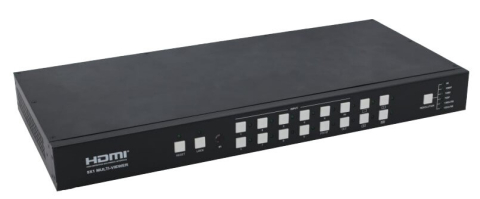 Distribuție semnal video: switchere, mixere și extendere - Switch HDMI Seamless EvoConnect 891MV MultiViewer HDMI 9 x 1 HDMI 1.4b Seamless Switcher with Multi-view IR HDS-891MV, HDMI/LAN
