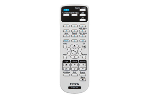 Accesorii pentru videoproiectoare: lămpi, lentile, suporturi - Telecomanda pentru videoproiectoarele Epson EB-S05/X05/X400/W05/U05/S41/W41/U42/980W