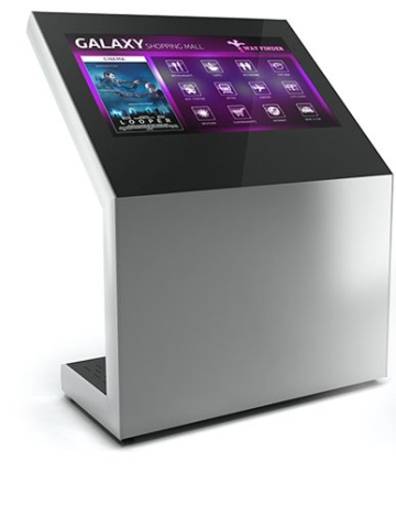 Kiosk și totem digital de interior - Totem de interior Z03 Z03H50T-SBB PCAP Touch, compatibil 50", oțel