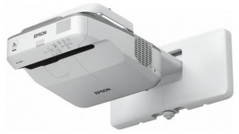 Videoproiectoare laser și cu lampă, pentru orice sală - Videoproiector EPSON EB-685W Ultra Short Throw, 1280 x 800, 3500 lumeni ANSI, contrast 14000:1, 3LCD lampă, 10.000 ore, HDMI/Wi-Fi/LAN