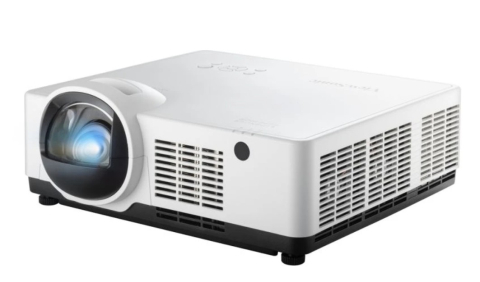 Videoproiecție: videoproiectoare, ecrane și accesorii - Videoproiector Laser Phosphor ST ViewSonic LSC601WU-ST, 1920 x 1200, 6000 lumeni ANSI, contrast 3000000:1, 30.000 ore, HDMI/LAN
