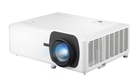 Videoproiectoare laser și cu lampă, pentru orice sală - Videoproiector Laser Phosphor ViewSonic LS901-4K, 5500 lumeni ANSI, contrast 3000000:1, 30.000 ore, HDMI/Wi-Fi/LAN
