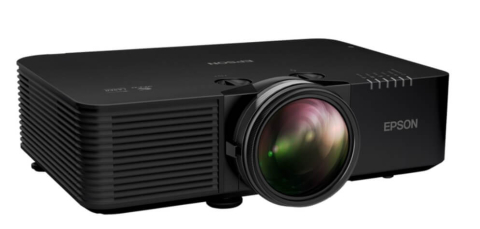 Videoproiectoare laser și cu lampă, pentru orice sală - Videoproiector Laser Short Throw Epson EB-L695SE Short throw ratio, 1920 x 1080 (4K Enhancement), 6000 lumeni ANSI, contrast 5000000:1, 30.000 ore, HDMI/Wi-Fi/LAN