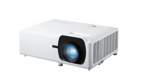 Videoproiecție: videoproiectoare, ecrane și accesorii - Videoproiector laser Viewsonic LS751HD, Full HD 1920 x 1080, 5000 lumeni ANSI, contrast 3000000:1, 30.000 ore, HDMI/LAN