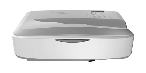 Videoproiectoare laser și cu lampă, pentru orice sală - Videoproiector Ultra Short Throw Smart Laser OPTOMA ZU500USTe, 1920 x 1200, 5000 lumeni ANSI, contrast 100000:1
