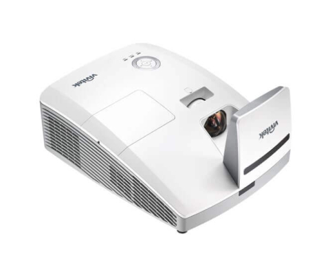 Videoproiecție: videoproiectoare, ecrane și accesorii - Videoproiector UST portabil Vivitek DW770UST, 1280 x 800, 3500 lumeni ANSI, contrast 14000:1, DLP lampă, ultra short throw, 12.000 ore, HDMI/Wi-Fi/LAN