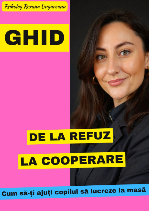 Set 4 ghiduri practice: Stimularea Contactului Vizual, Dezvoltarea Limbajului, Activități la Masă, Rutina Zilnică [2]