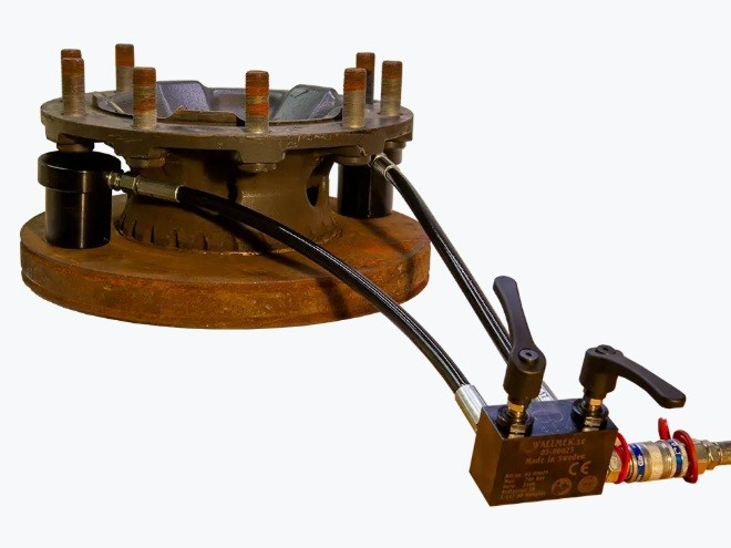 Presă demontare disc de frână – Volvo / Mack / Renault / DAF [2]