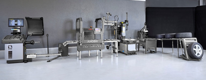 AHCON Speedline – Sistem modular de echipamente pentru montarea anvelopelor și manipularea roților [2]