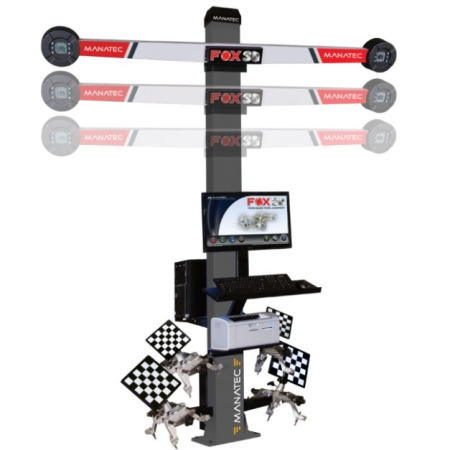 Echipamente service roti - Aparat geometrie directie autoturisme, pentru elevator